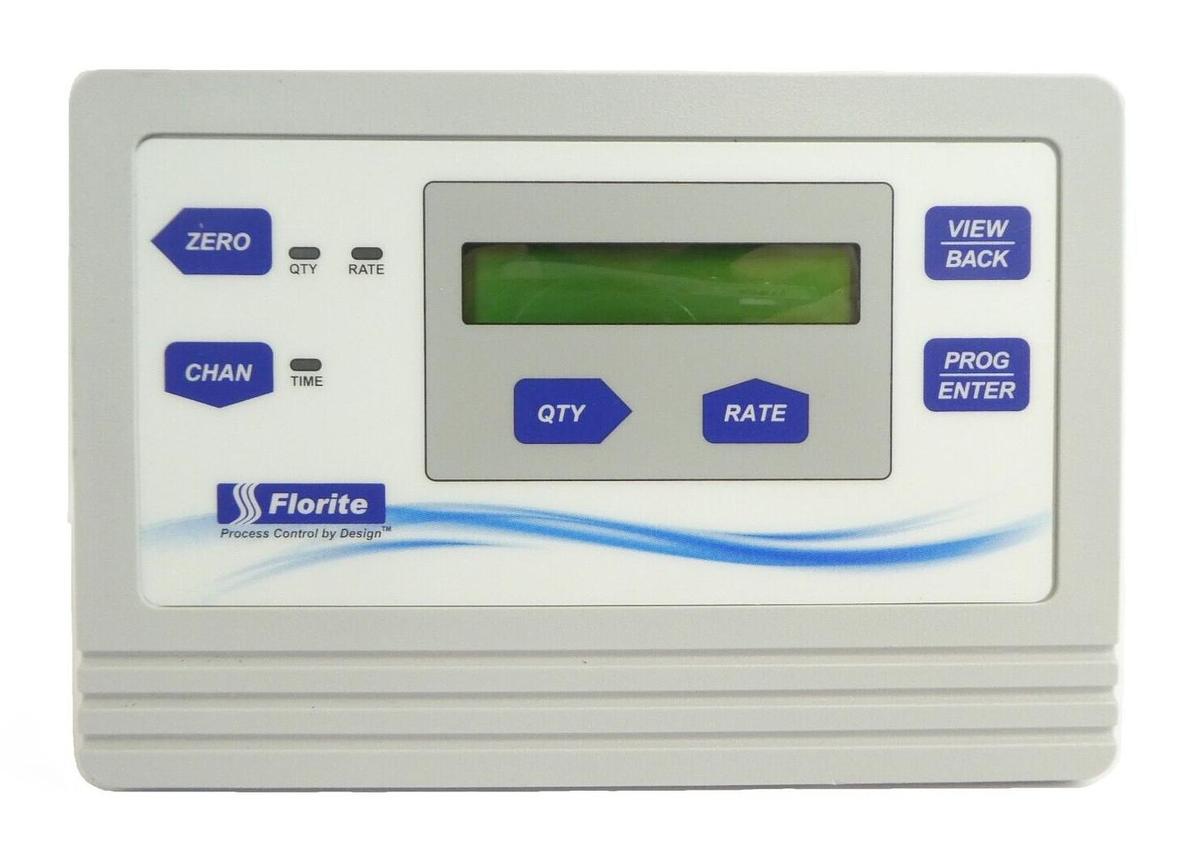 Used Florite 200-75828 Flow Process Dosing Controller Display Working Surplus