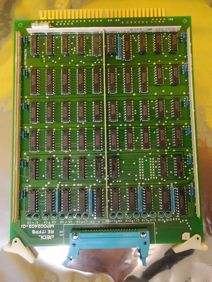 Used JEOL MP002402-01 RE ITFPB Interface Board PCB Card EM-2010F Working