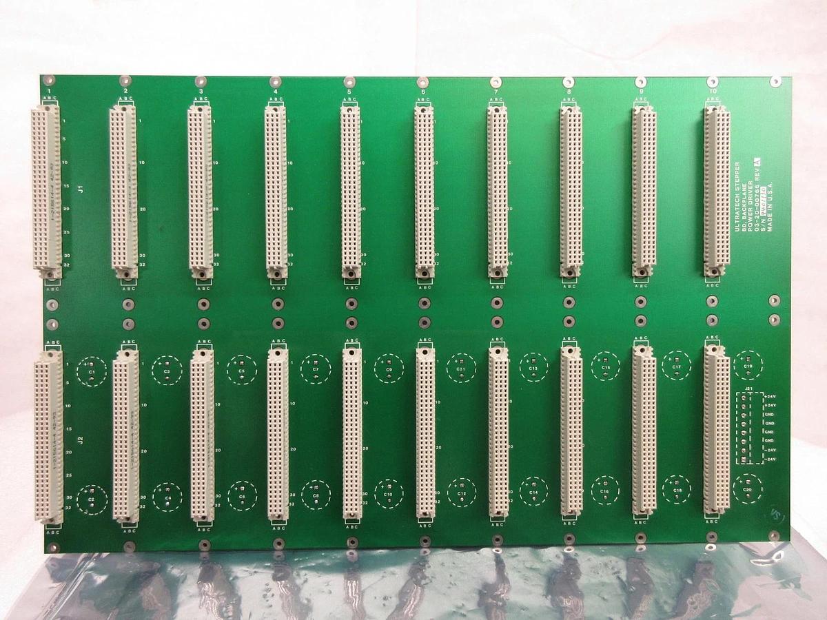 Used Ultratech Stepper 03-20-00766 Power Driver Backplane Board PCB Ultratech Used