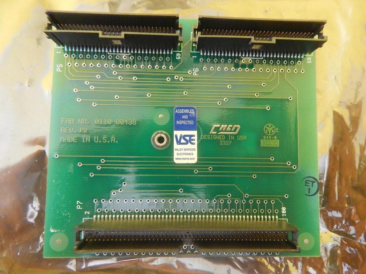 Used AMAT Applied Materials 0100-00438 Interlock Personality Board PCB Used Working