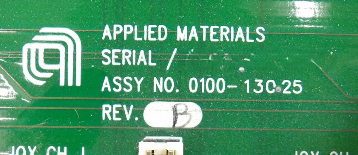 Used AMAT Applied Materials 0100-13025 Serial/Video Distribution PCB Working