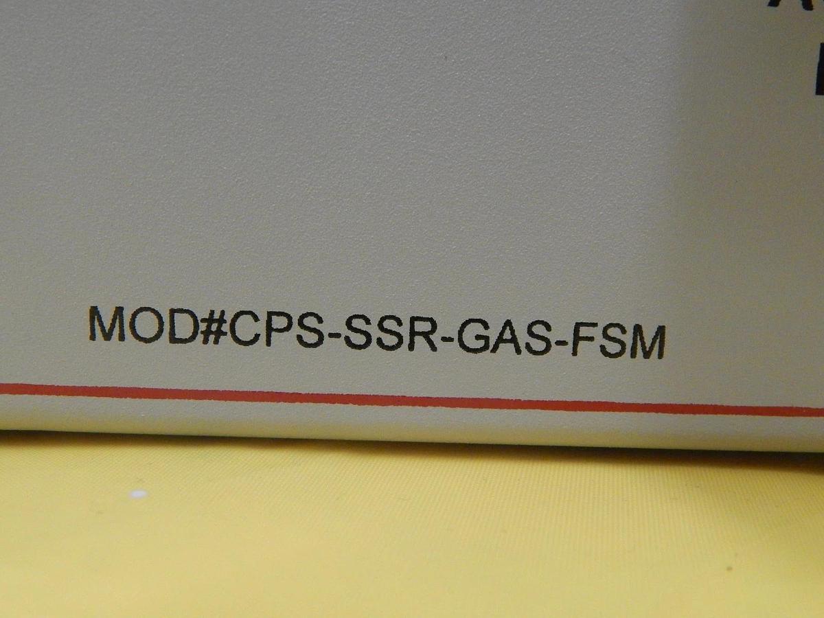 Used CPS Control Process Systems GAS-SSR-MOD Test Module CPS-SSR-GAS-FSM Used Working