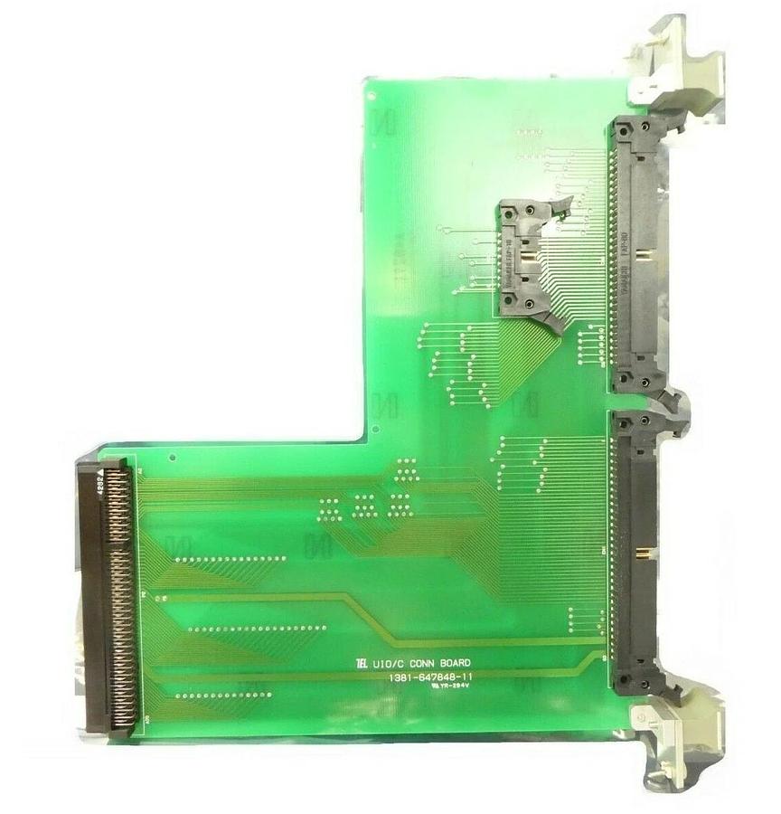 Used TEL Tokyo Electron 1381-647848-11 Connector VME PCB Card UIO/C MARK 8 Working