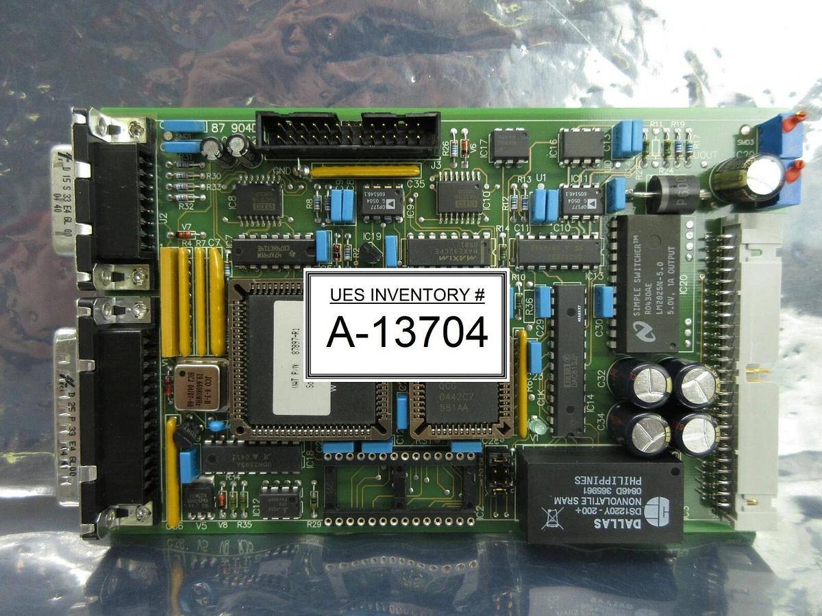 Used VAT 87897-R1 Processor PCB Card 87 904D 65PM.AA.00 Used Working