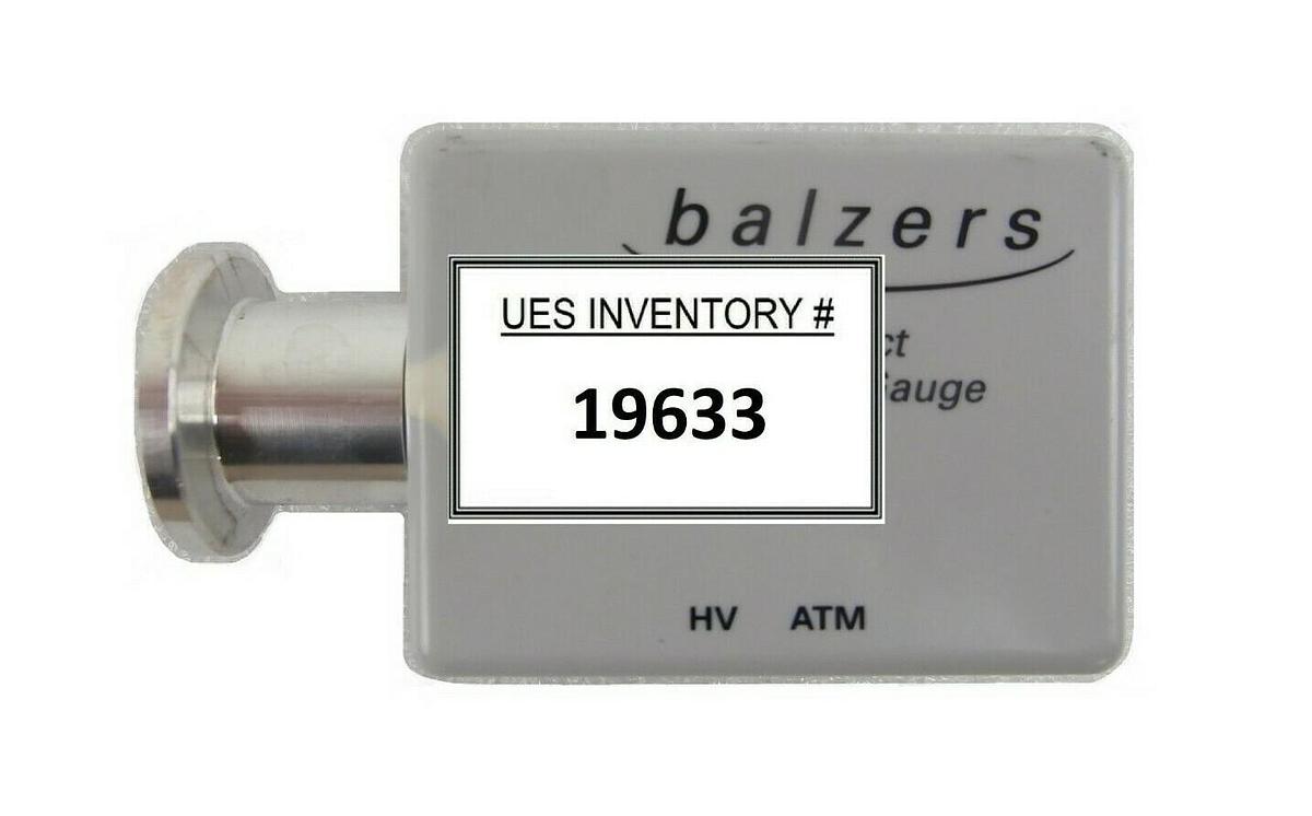 Used Inficon BGG19250 Compact Pirani Vacuum Gauge TPR 250 Balzers Unaxis Working