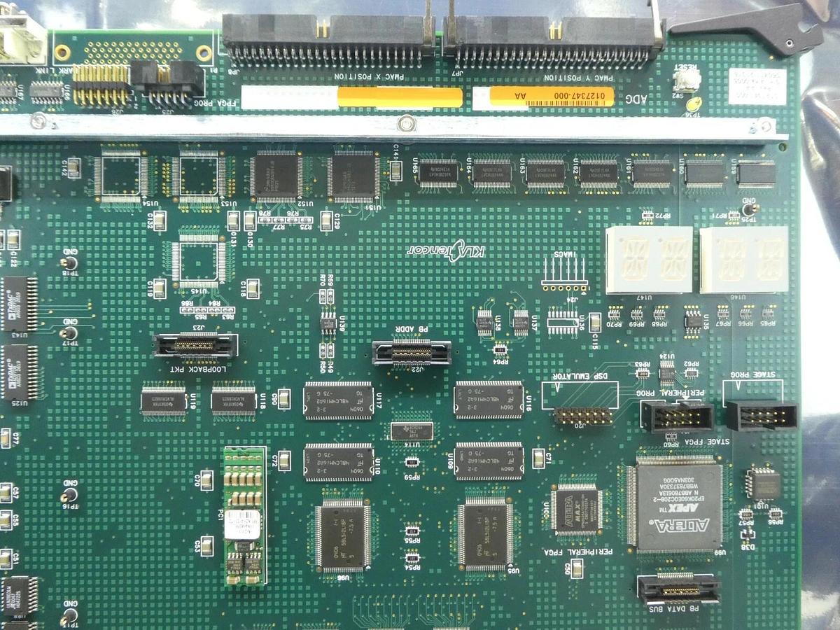 Used KLA-Tencor 0127347-000 PCB Card ADG Rev. AA eS31 E-Beam Inspection System Spare