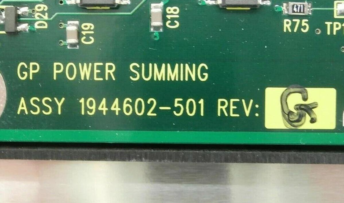 Used Delta Design 1944602-501 PSM Power Summing Module Used Working