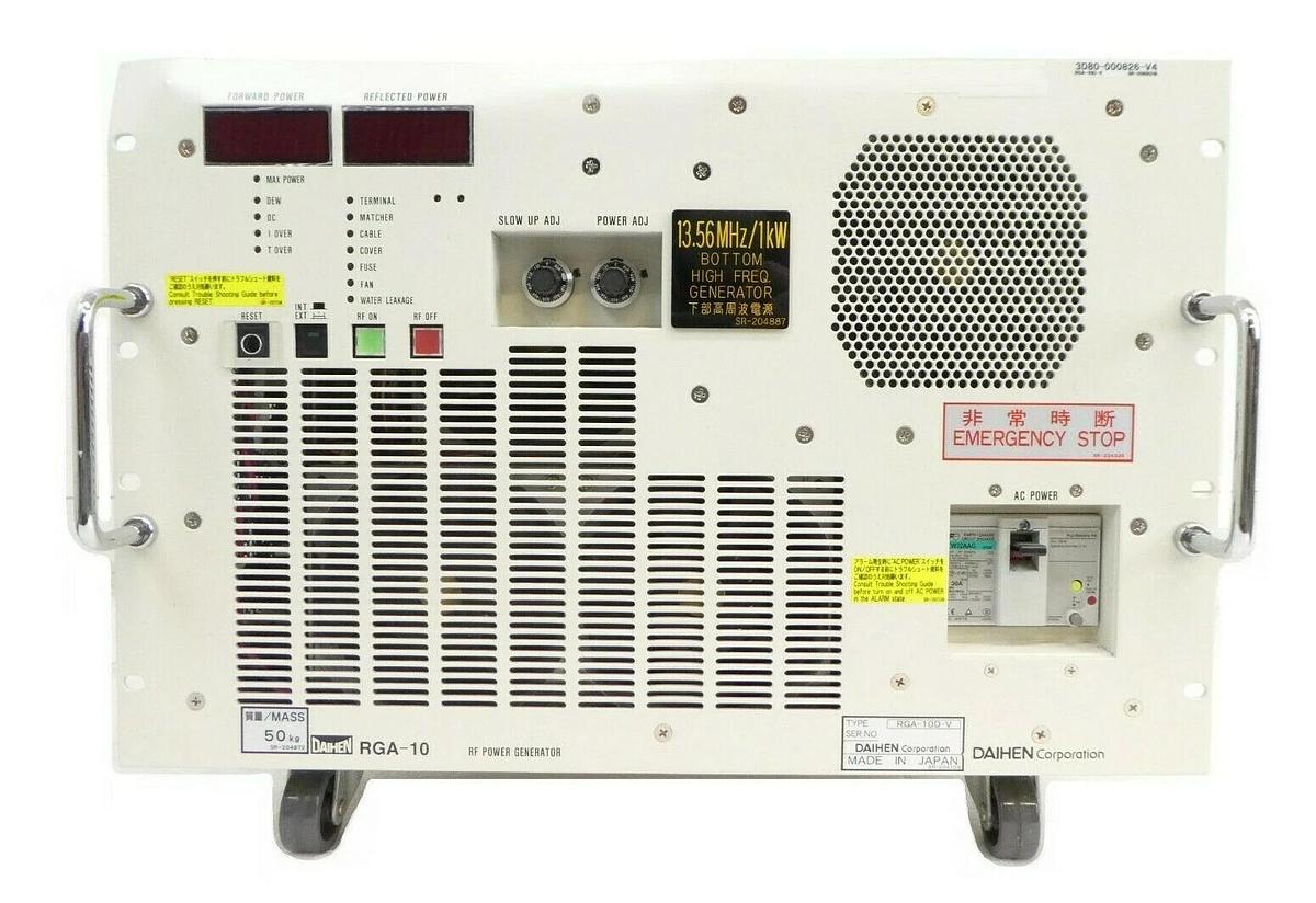Used Daihen RGA-10D-V RF Power Generator TEL Tokyo Electron 3D80-000826 Working