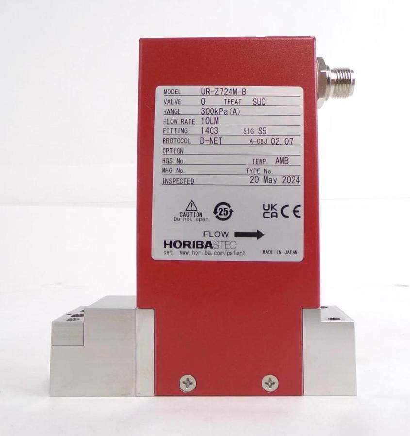 Used Horiba STEC UR-Z724M-B Mass Flow Controller MFC Reseller Lot of 2 Working