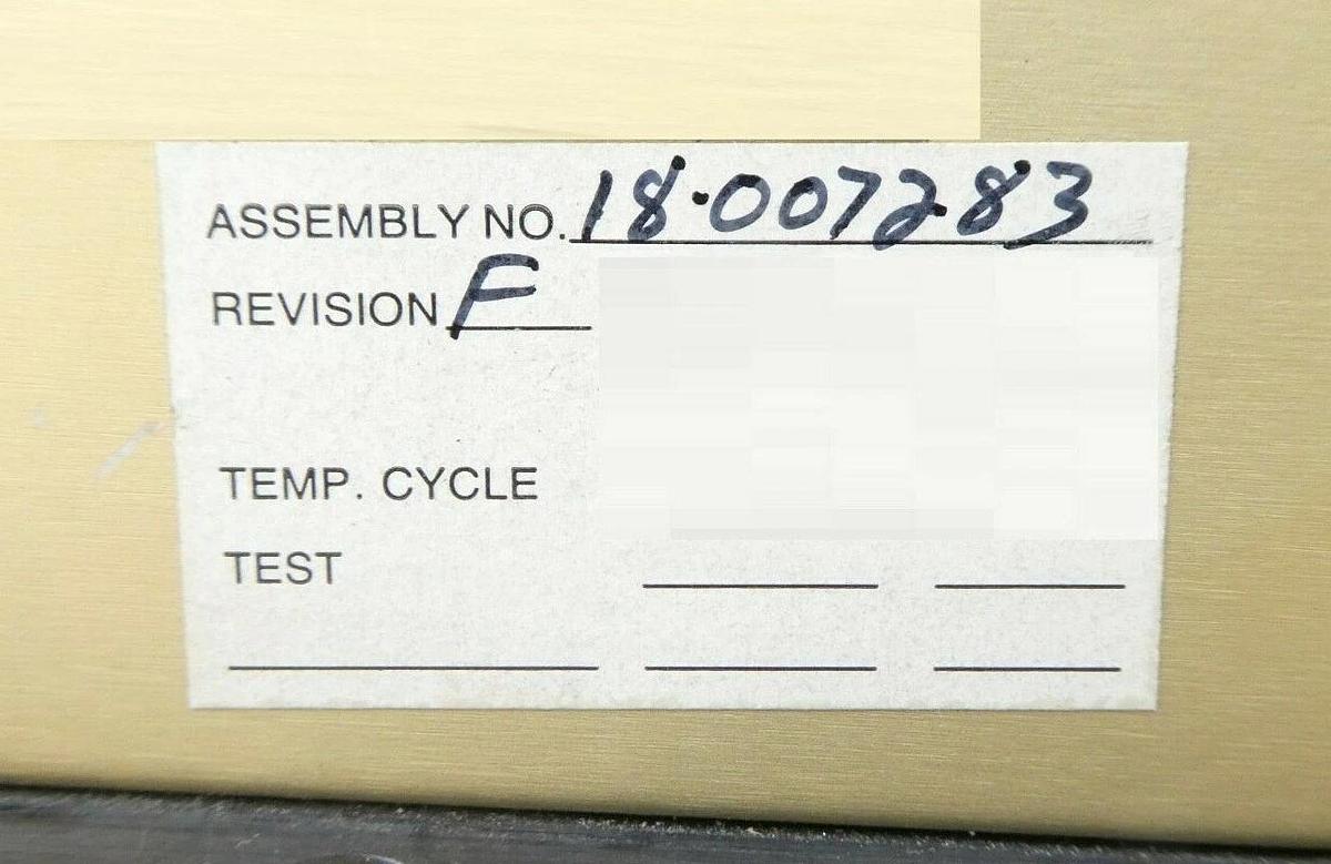 Used Therma-Wave 18-007283 Power Supply Assembly Opti-Probe 2600 Working Surplus