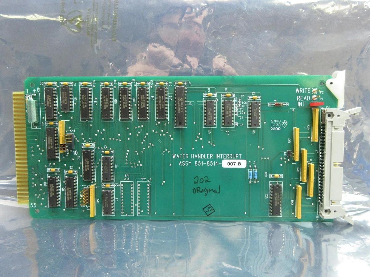 Used SVG Silicon Valley Group 851-8514-007 Wafer Handler PCB Card Rev. B 90S Used