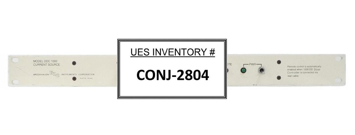 Used Brookhaven Instruments DDC 1000 Current Source Remote Panel Varian VSEA Working
