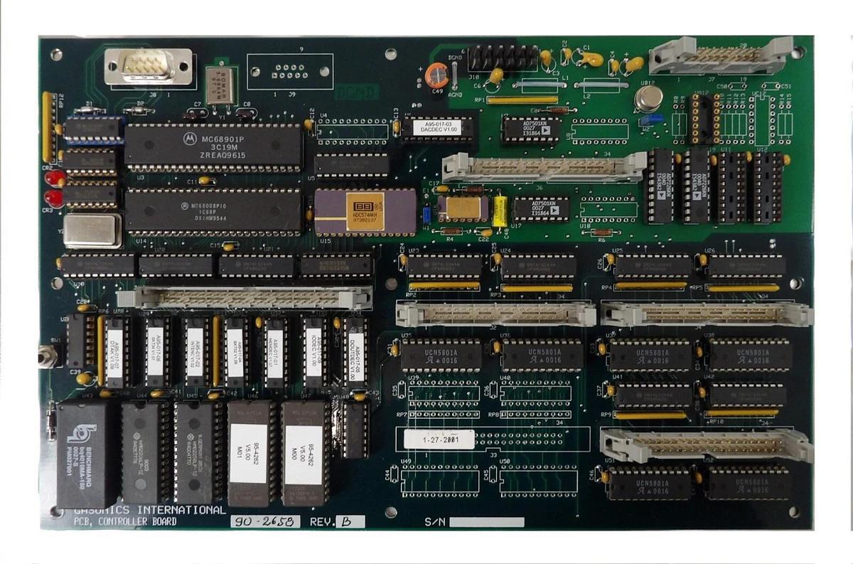 Used Gasonics International 90-2658 PCB Controller Board Working Surplus
