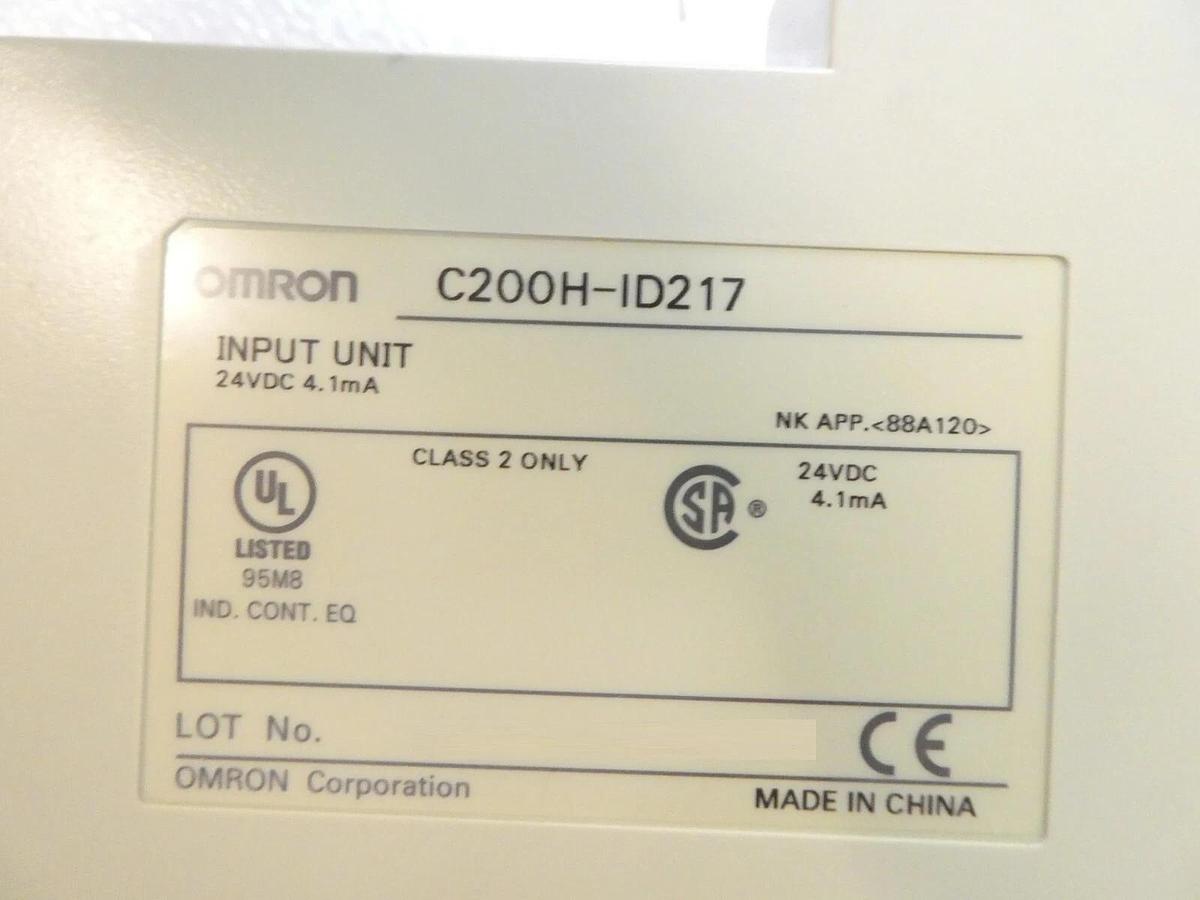 Used Omron C200HE Programmable Logic Controller SYSMAC Reseller Lot of 2 Working