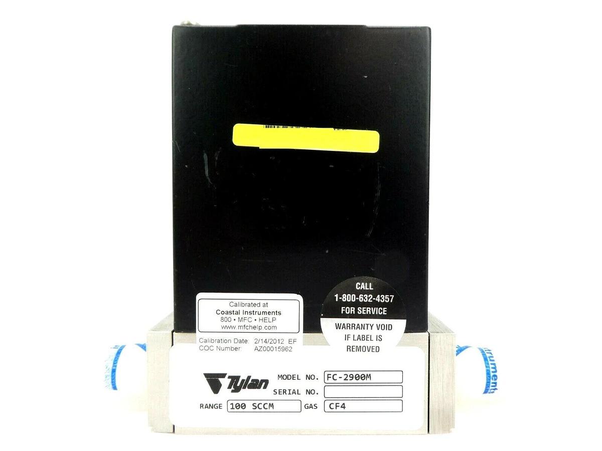 Refurbished Tylan FC-2900M Mass Flow Controller MFC 100 SCCM CF4 2900 Series Refurbished