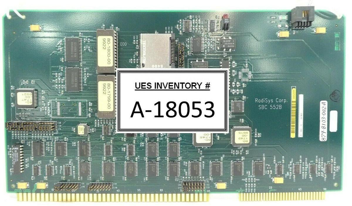 Used RadiSys 61-0881-10 Single Board Computer PCB SBC 552B ASML 879-8103-002-A Spare