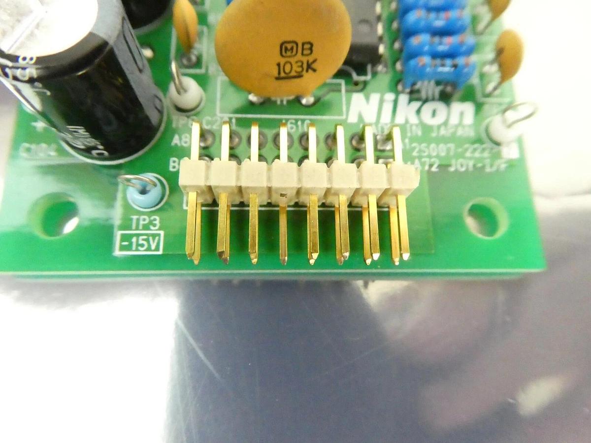 Used Nikon 2S007-222-2 Interface PCB JOY-I/F 300mm NRM-3100 Working Surplus