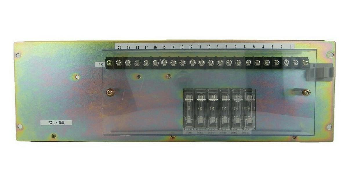 Used JEOL PS UNIT(4) Power Supply Rack JWS-2000 Wafer Defect Review SEM Working Spare
