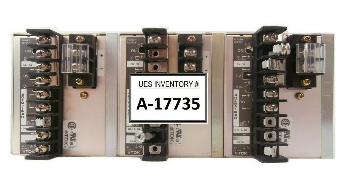 Used TDK RDH24-6RO DC-DC Converter Power Supply Reseller Lot of 3 Spare As-Is