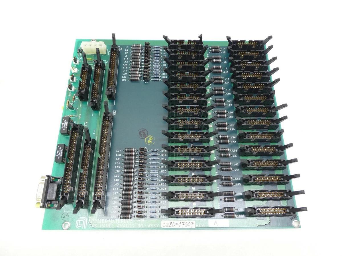 Used AMAT Applied Materials 0226-47607 Gas Panel Analog PCB Working Surplus