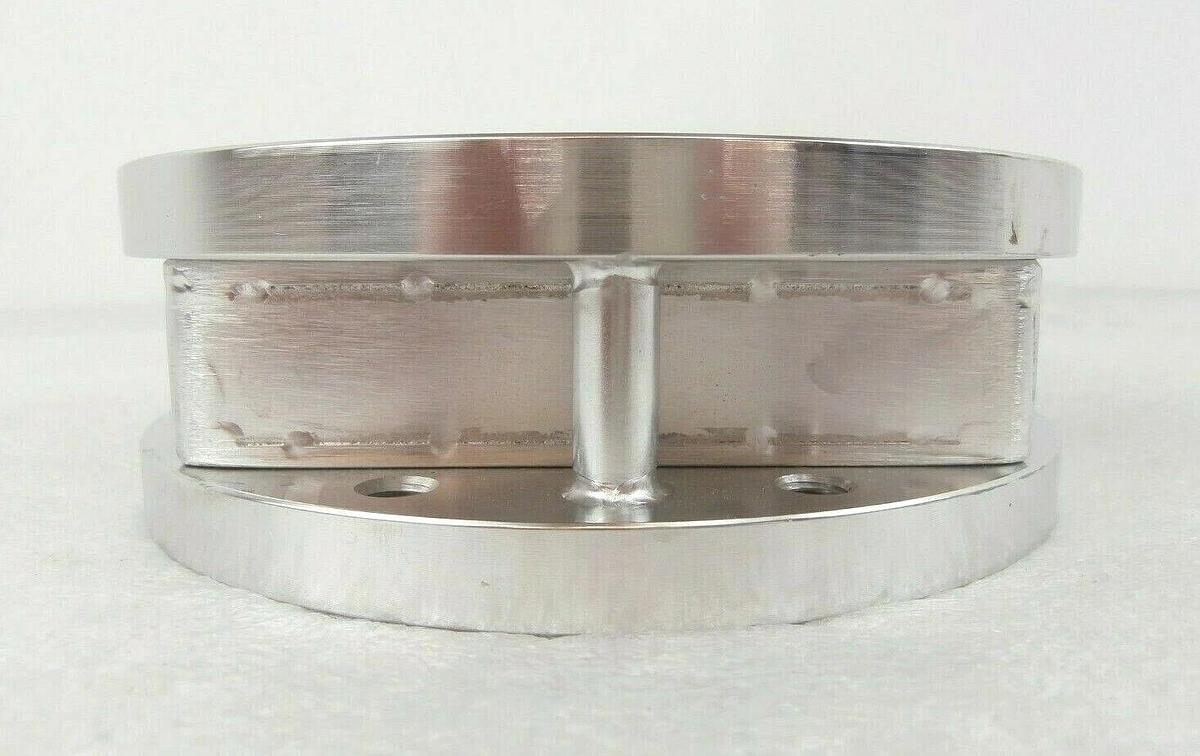 Used Edwards NGW415000 Pneumatic Gate Valve Copper Cu Exposed Working Spare