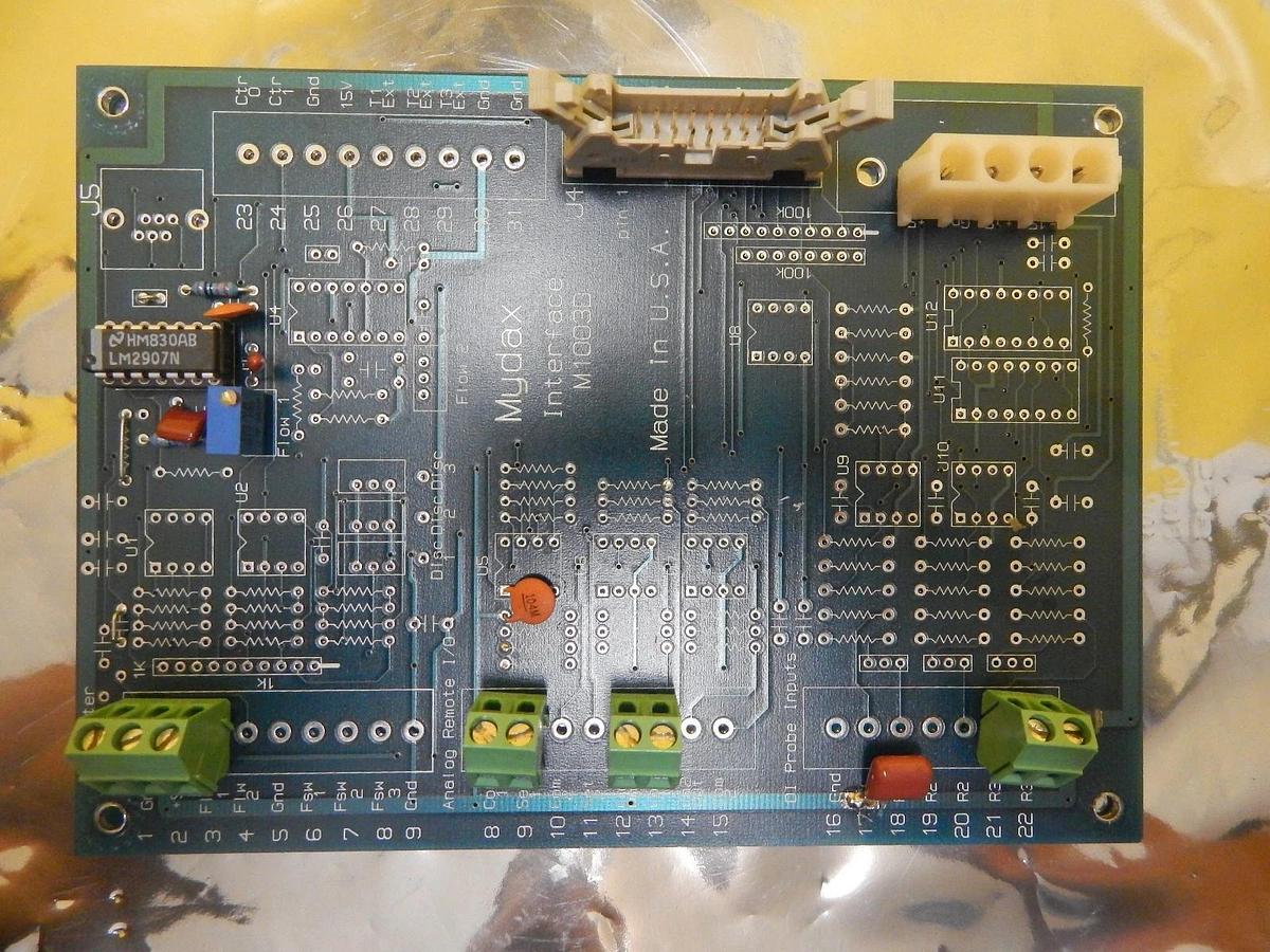 Used Mydax M1003D I/O Interface Board PCB Chiller 1VL5WA1 Used Working