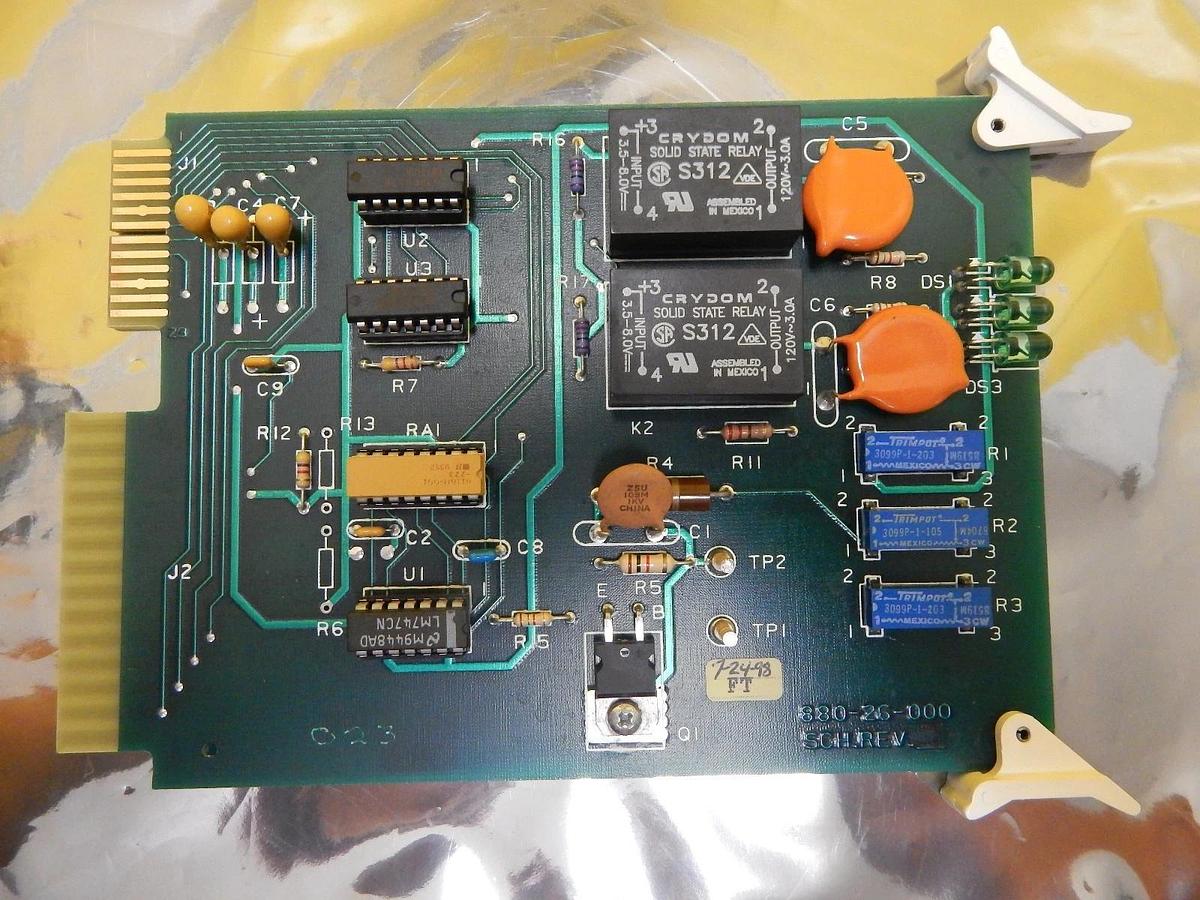Used MRC Materials Research 880-26-000 RF Driver 880-26-101 PCB Card Used Working