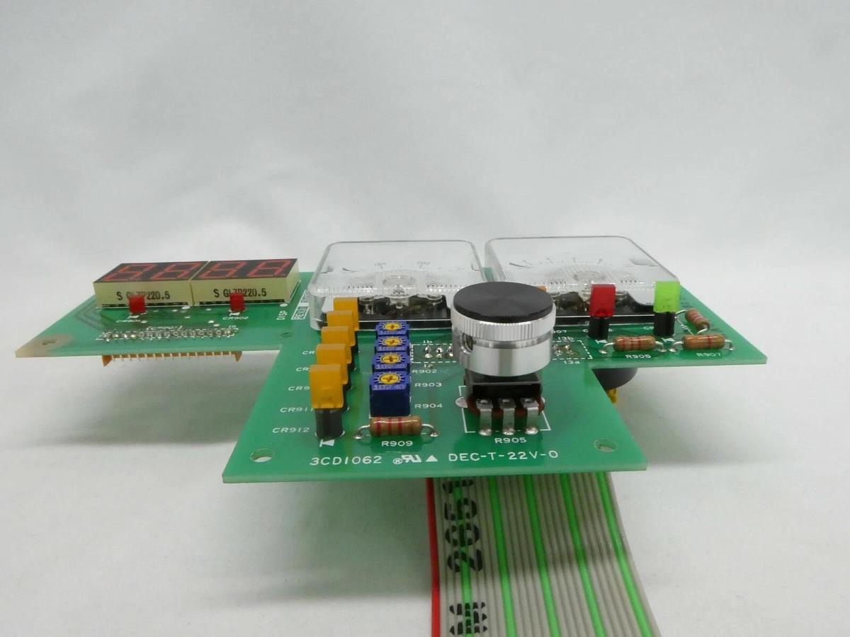Used Hitachi Kokusai Denki 3CD1062 Voltage/Current Display PCB Mikro Sonic Working