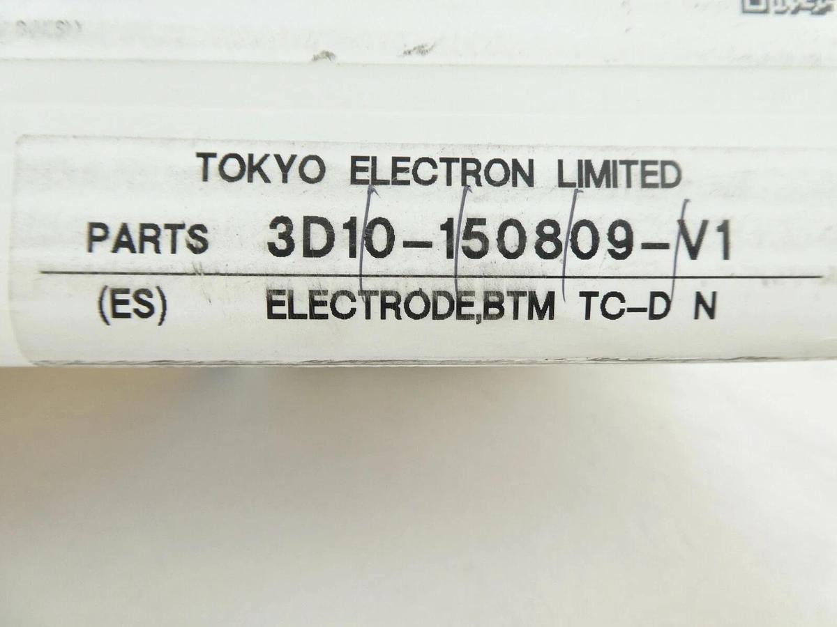 Used TEL Tokyo Electron 3D10-150809-V1 Electrode BTM TC-D N Working Surplus