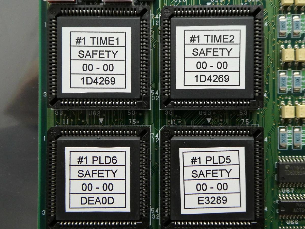 Used Kokusai Electric D2E01448 B #1 TIME/PLD Processor PCB Card INT-MB SAFETY Working