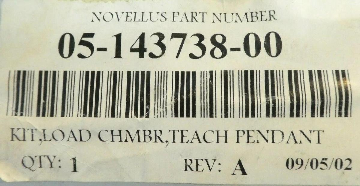 Used Novellus 05-143738-00 Load Chamber Teach Pendant Kit 8020EKR2-1 73-143737-00 New