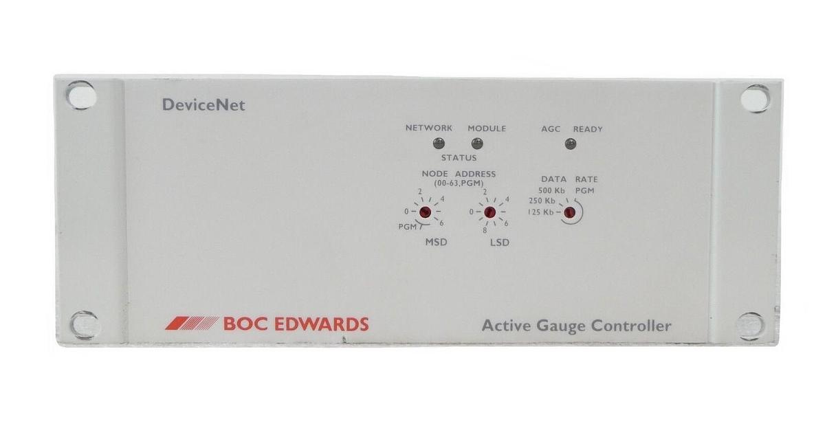 Used Edwards D38665000 Active Vacuum Gauge Controller Working Surplus