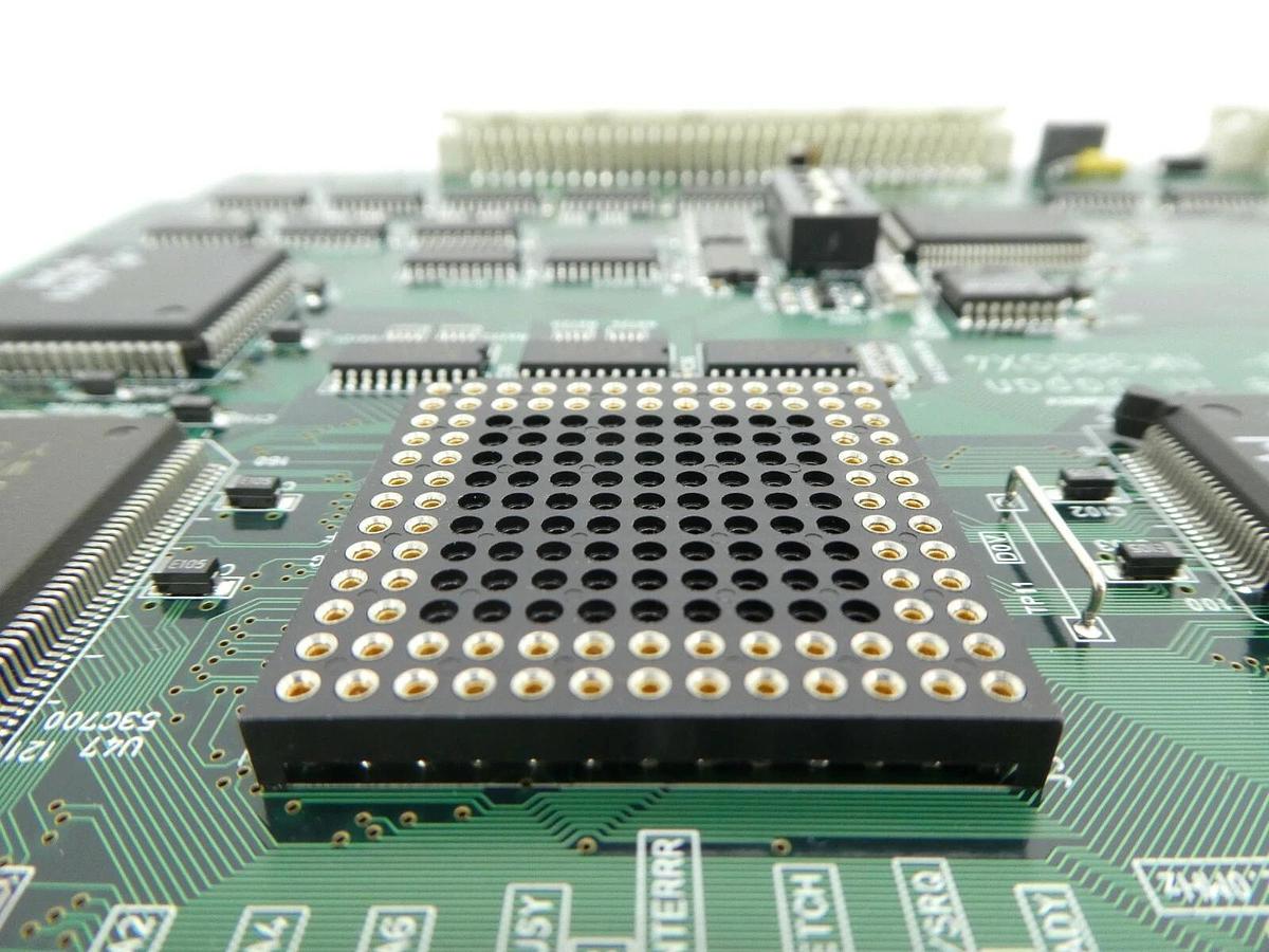 Used Nikon Precision 4S015-119 Processor Board PCB Card VME NK386SX4 NSR Working
