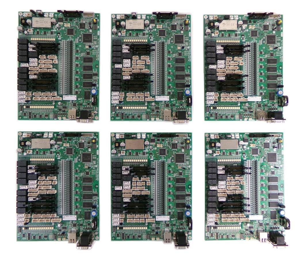 Used Sinfonia SBX08-000127-11 SLPCPU8 PCB SBX93-100211-12 Reseller Lot of 6 Working