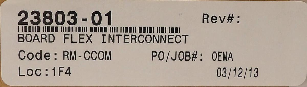 Used Semitool 23803 Flex Interconnect Interface PCB 23803-01 New Surplus