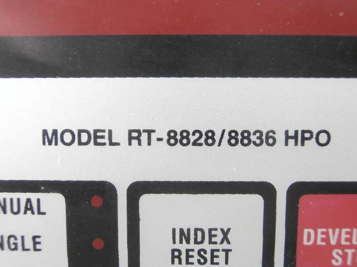 Used SVG Silicon Valley Group RT-8828/8836 HPO Developer Interface Panel 80073B Spare