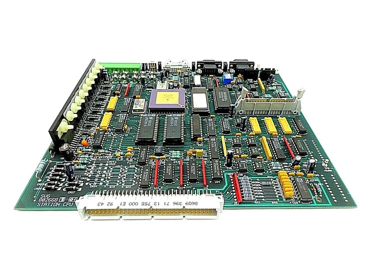 Used SVG Silicon Valley Group 80266B3-01 Stack Bake Station CPU PCB Card 90S Working