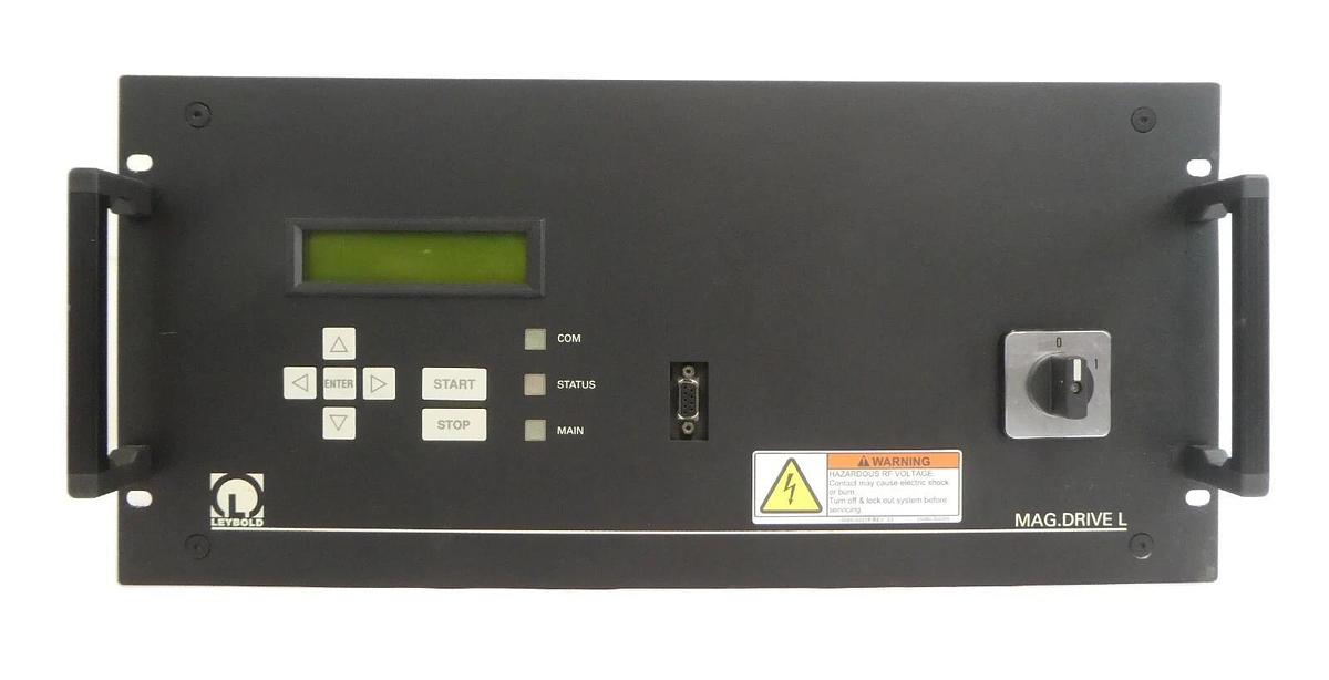 Used Leybold NT 2000 M Turbomolecular Pump Controller MAG.DRIVE L Working Surplus