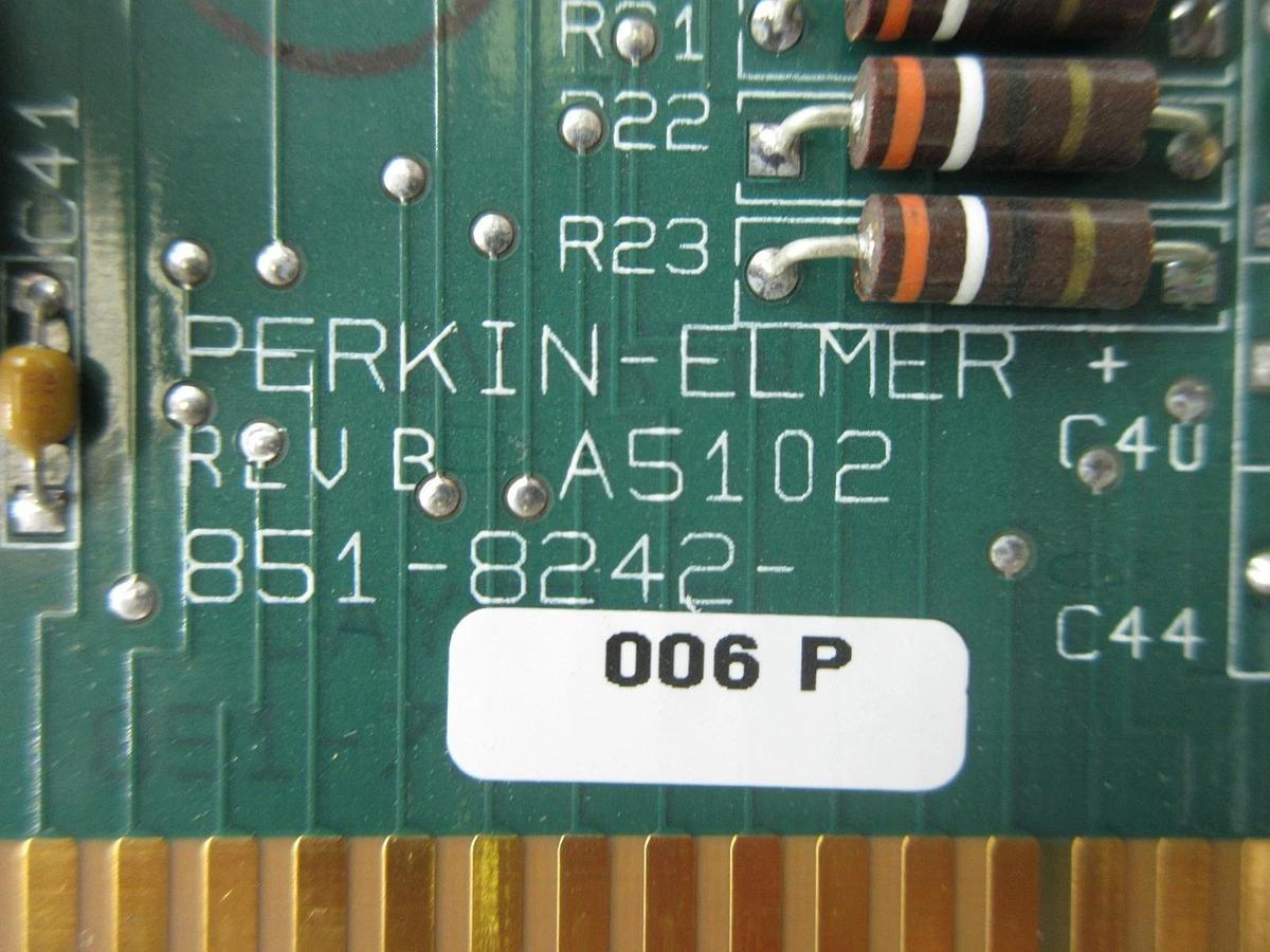 Used Perkin-Elmer 851-8242-006 Processor PCB Card Rev. P SVG ASML 90S Used Working