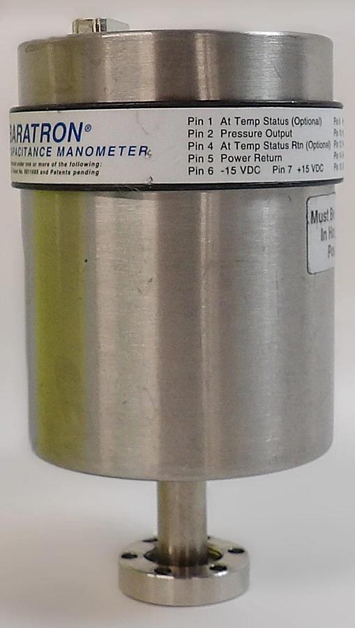 Used MKS Instruments 627FU2TCE5B Baratron Transducer No 15-Pin D Screws Spare