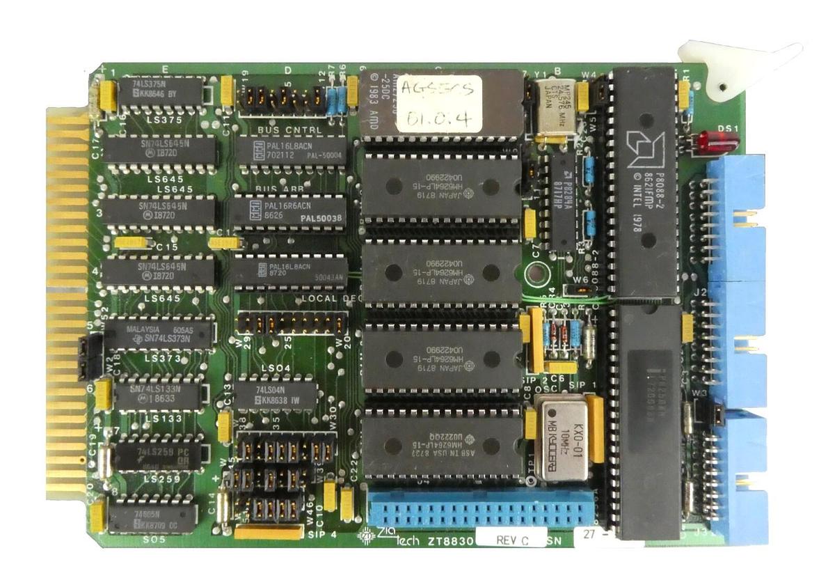 Used Ziatech ZT8830 Interface PCB Card Assembly Varian Working Surplus