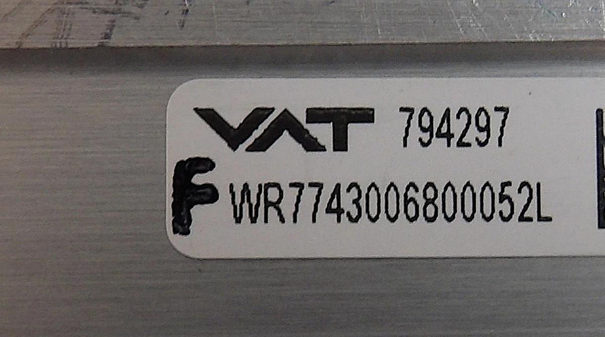 Used VAT 650VM-24HT-ADQ3 Vacuum Valve Position Controller VM-6 Working Surplus