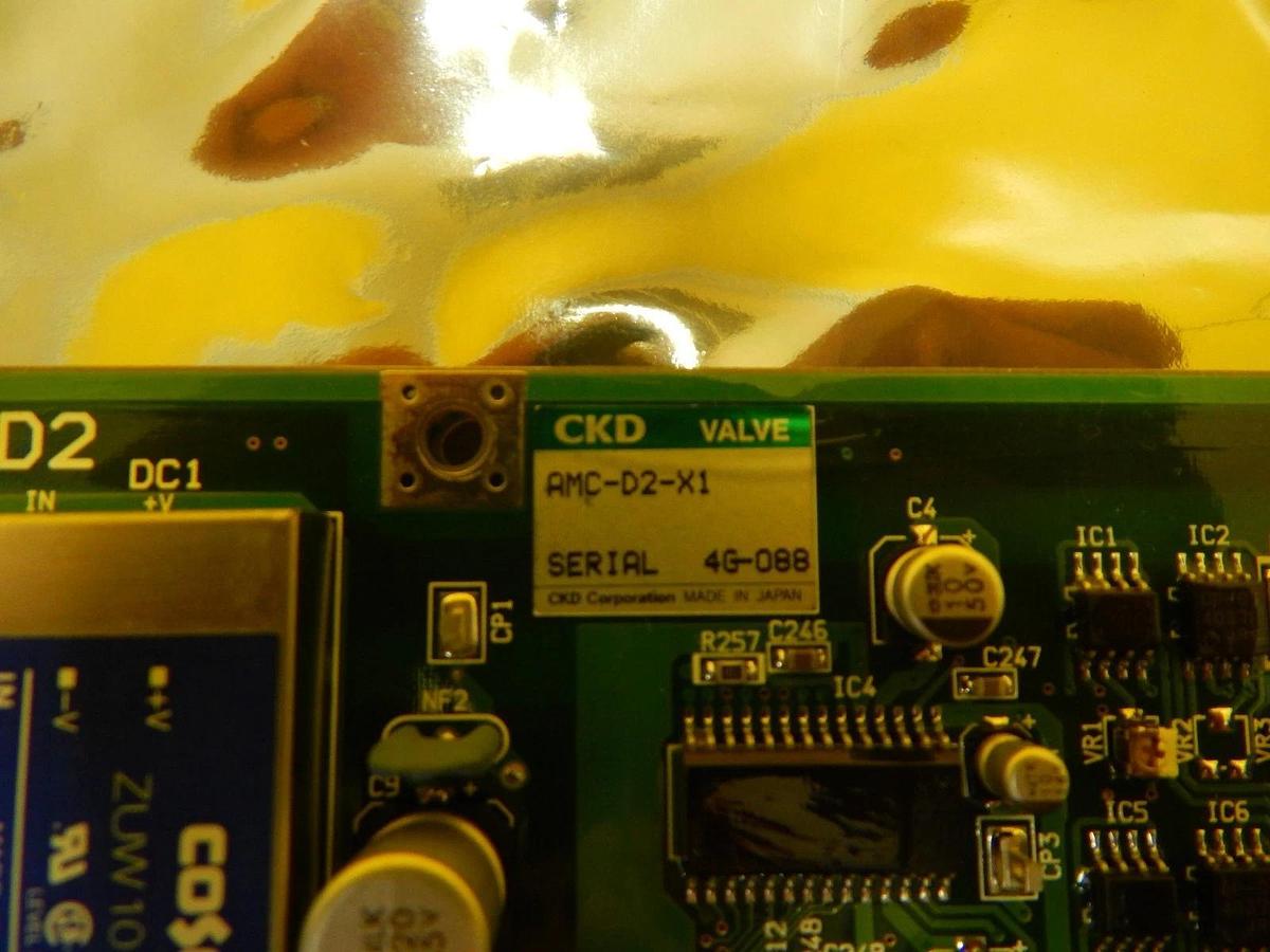 Used CKD AMC-D2-X1 Valve Control PCB AMC-D2 TEl Tokyo Electron Lithius Used Working