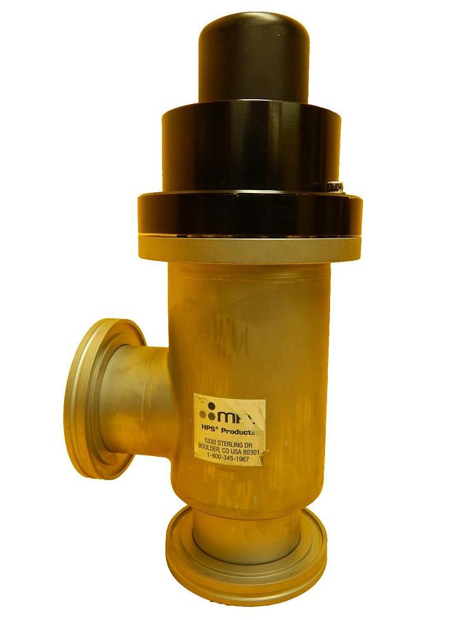 Used MKS Instruments 152-1063P Pneumatic Right Angle Valve Working Surplus