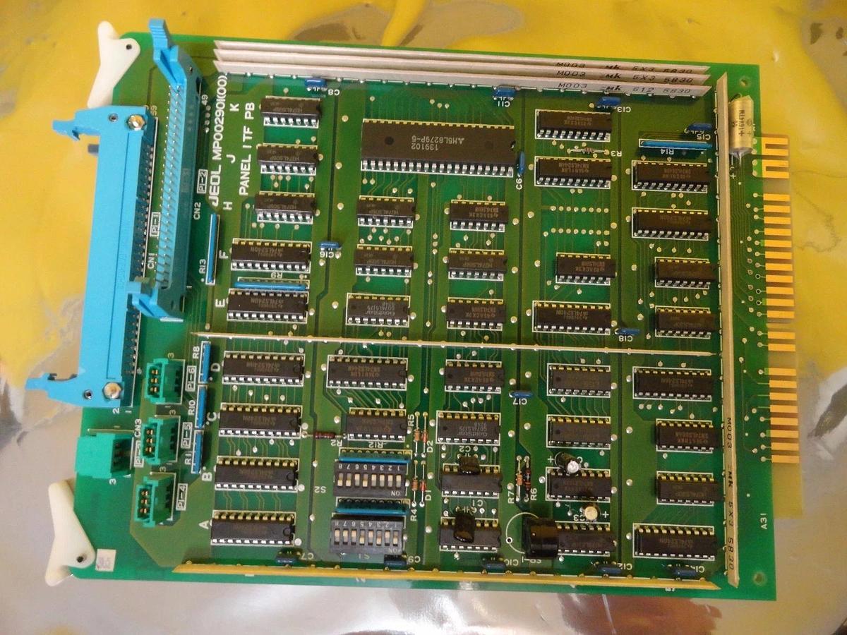 Used JEOL MP002901(00) Panel ITF PB Interface Board PCB Card JEM-2010F Working