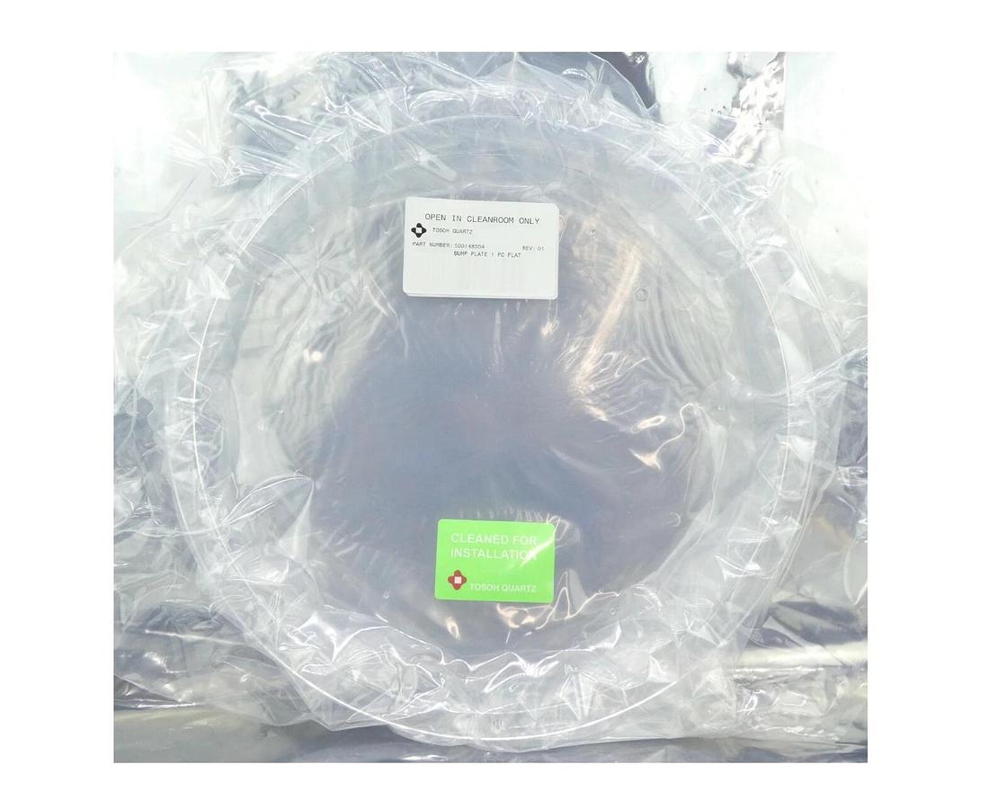 Tosoh Quartz 500148554 Flat Quartz Bump Plate New Surplus