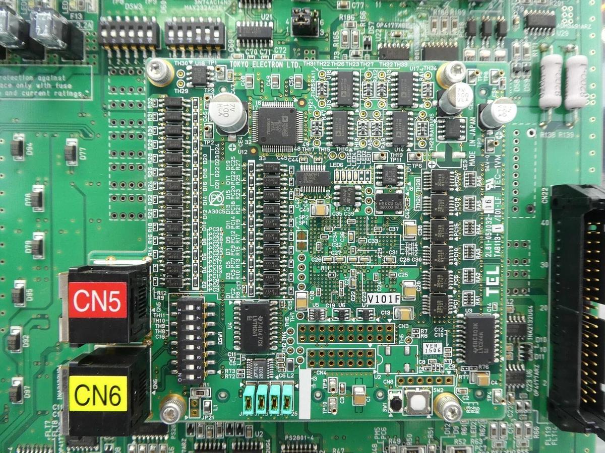 Used TEL Tokyo Electron 2L81-050135-14 Interface PCB TAB22S-1/MICT-R Working Surplus