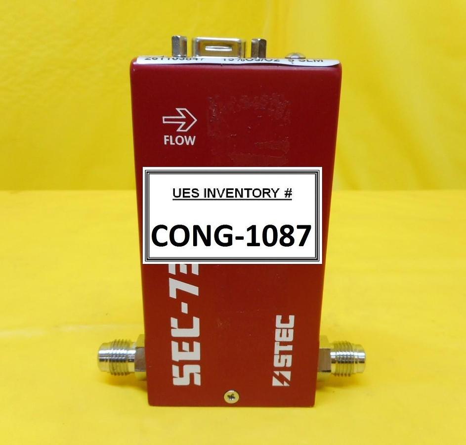 Used STEC SEC-7340M MFC Mass Flow Controller SEC-7340 5 SLM 15%O3/O2 Used Working