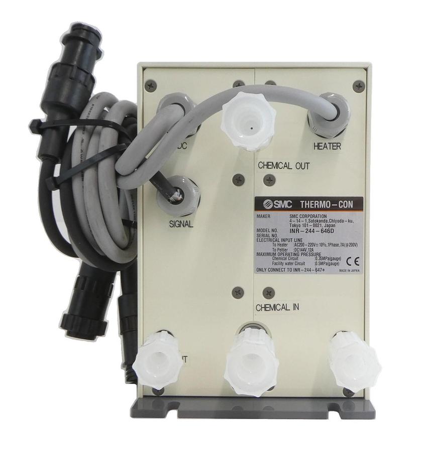 Used SMC INR-244-646D Heat Exchanger THERMO-CON Working Surplus