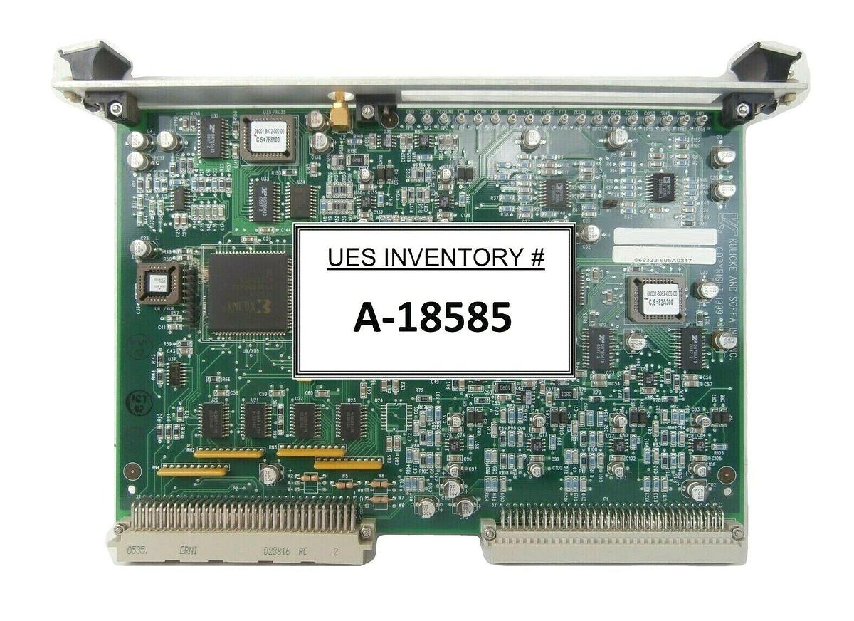 Used Kulicke & Soffa N08001-4164-000-04 Servo Preamp PCB Card 8001-4164 Working Spare